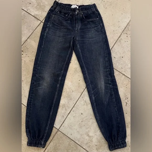 Rag & Bone MIRAMAR Denim Jogger Pants XXS New - Picture 2 of 7